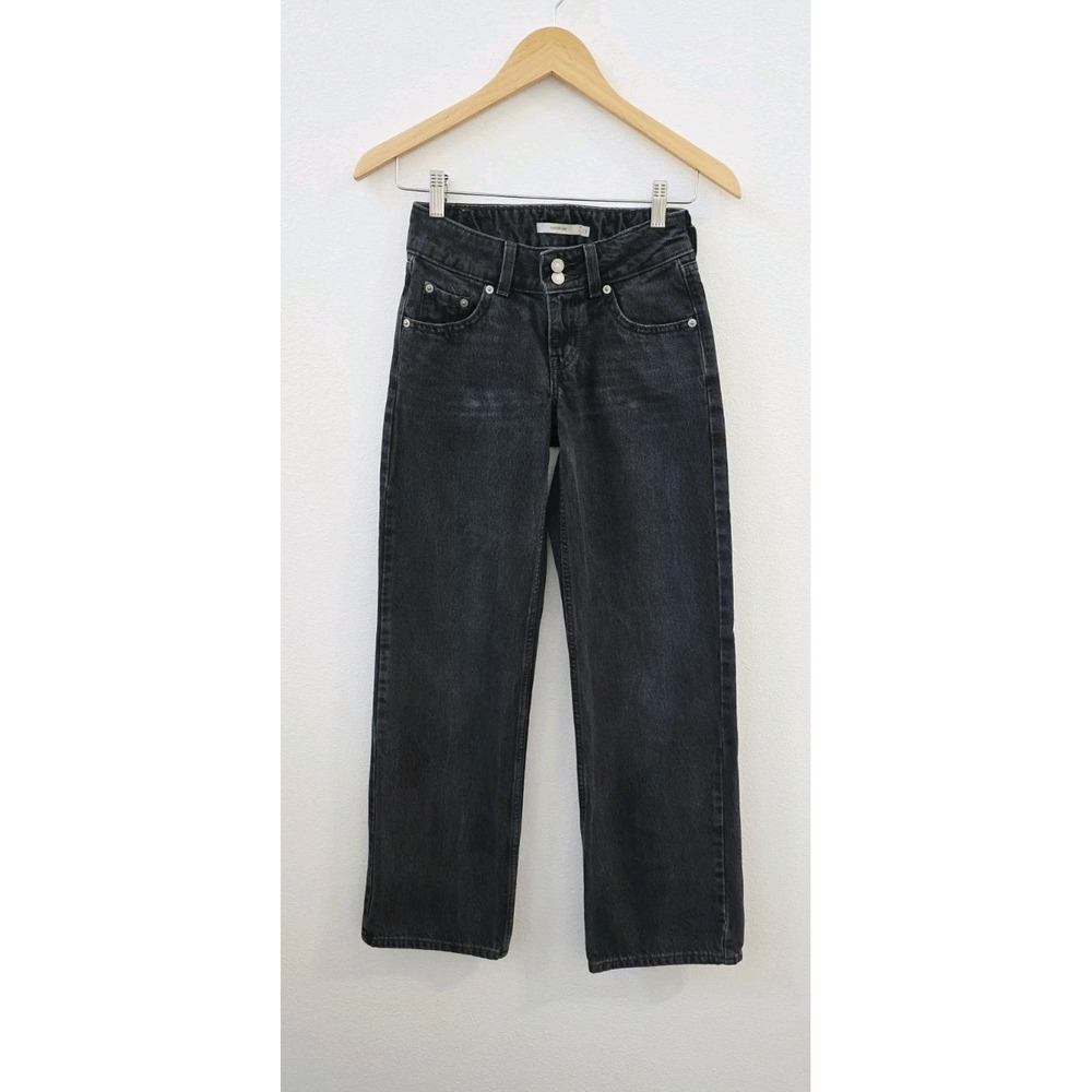 Levi's Superlow Loose Jeans Women's Size 23 Black Wash